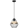 Lampă cu pendul CLIFF BLACK MLP5524 1x60W/E27 IP20 de la Milagro