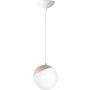 Lampă cu pendul SFERA WOOD MLP5424 1x40W/E14 IP20 de la Milagro