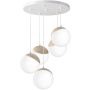 Lampă cu pendul SFERA WOOD MLP5426 5x40W/E14 IP20 de la Milagro