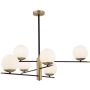 Lampă cu pendul NOSTALGIA MOD048PL-06G 6x40W/E14 de la Maytoni