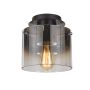 Lustră de tavan JAVIER MX17076-1A BK 1x60W/E27 IP20 de la Italux