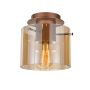 Lustră de tavan JAVIER MX17076-1A 1x60W/E27 IP20 de la Italux