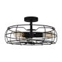 Lampă de tavan RAYO MXM-2580_3 BK 3x40W/E14 IP20 de la Italux