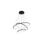Lampă cu pendul ORION BLACK ML509 3x99W/LED 6930LM de la Milagro