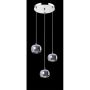 Lampă cu pendul CRYSTAL P0076-03M-B5FZ 3x42W/G9 de la Zuma Line