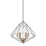 Lampă cu pendul MARESMO PEN-6369-6-BKBR 6x40W/E14 de la Italux
