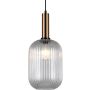 Lampă cu pendul ANTIOLA PND-5588-1L-BRO+CL 1x40W/E27 IP20 de la Italux