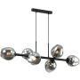 Lampă cu pendul BORGO PND-30843-6 BK+SG 6x40W/E27 IP20 de la Italux
