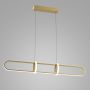 Lampă cu pendul CERRILA PND-29772750-1A-GD 3000K 1x31,2W/LED 1300LM IP20 de la Italux