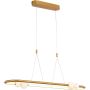 Lampă cu pendul LOZANNA PND-20112035-1C-GD 3000K 4+1x44W/LED 2640LM IP20 de la Italux