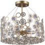 Lampă cu pendul NARDO PNPL-33064-5-CH.G 5x40W/E14 IP20 de la Italux