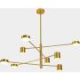 Candelabru REMDAL PND-16374-8 3000K 8x35,5W/LED 653LM IP20 de la Italux