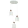 Lampă cu pendul RESTENZA PND-2439-3-WH 3x40W/E27 IP20 de la Italux