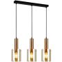 Lampă cu pendul SARDO PND-5581-3-BRO+AM 3x40W/E27 IP20 de la Italux