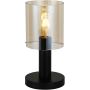Lampă de masă SARDO TB-5581-1-BK+AMB 1x40W/E27 IP20 de la Italux