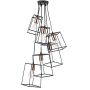 Lampă cu pendul TOWER TOW0622 6x40W/E27 de la Dar Lighting