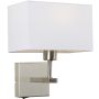 Aplique de perete NORTE WL-1122-1-A-SN-RC-WH 1x60W/E27 IP20 de la Italux