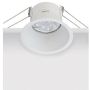 Lumină îngropată deasupra plafonului RECESSED SPOT S008 1x50W/GU10 IP20 de la Zambelis