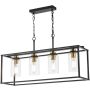 Lampă cu pendul Abel ABE8454 4x40w/e27 de la Dar Lighting