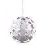 Lampă cu pendul MAILONE AD20180/6 WH+SILV 6x40W/E14 de la Italux