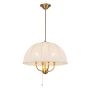 Lampă cu pendul Crosby ALM-CROSBY-P-M-BG 4x40W/E14 de la Alora Mood