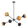 Candelabru Daphne ALM-DAPHNE6-MB 6x40W/E14 IP20 de la Elstead Lighting