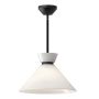 Lampă cu pendul Halston ALM-HALSTON-P-M-BK 1x60W/E27 IP20 de la Elstead Lighting