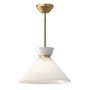 Lampă cu pendul Halston ALM-HALSTON-P-M-GD 1x60W/E27 IP20 de la Elstead Lighting