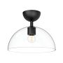Lampă de tavan Jude ALM-JUDE-SF-MB-CL 1x60W/E27 IP20 de la Elstead Lighting