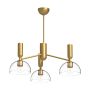 Candelabru Jude ALM-JUDE3-GD-CL 3x60W/E27 IP20 de la Elstead Lighting