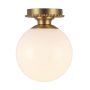 Lampă de tavan Otis ALM-OTIS-F-BG-OP 1x40W/E27 ip44 de la Alora Mood