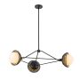 Candelabru Perth ALM-PERTH3-BK 3x40W/E14 IP20 de la Elstead Lighting