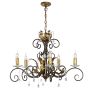 Candelabru AMARILLI AML5-BRONZE 5x60W/E14 de la Elstead Lighting
