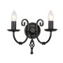 Aplique de perete ARTISAN ART2-BLACK 2x60W/E14 de la Elstead Lighting