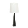Lampă de masă Ascent ASCENT-TL-BLK-W 1x60W/E27 de la Elstead Lighting