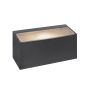 Aplique de perete ASKER BIG 5104GR 4000K 1x4W/LED 681LM IP65 de la Norlys