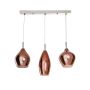 Lampă cu pendul AMBER MILANO 3 AZ3078 3x40W/G9 IP20 de la AZzardo