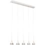Lampă cu pendul DALMATIA 5 AZ2848 3000K 5x25W/LED 1500LM IP20 de la AZzardo