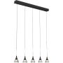 Lampă cu pendul DALMATIA 5 AZ2910 3000K 5x25W/LED 1500LM IP20 de la AZzardo