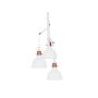 Lampă cu pendul DARLING 3 AZ2146 3x40W/E14 IP20 de la AZzardo