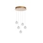 Lampă cu pendul EDEM AZ6018 3000 5x21W/LED 1680lm IP20 de la Azzardo
