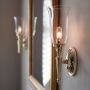 Aplique de perete DRYDEN BATH-DRYDEN2-PB 1x40W/G9 IP44 de la Elstead Lighting