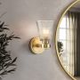 Aplique de perete Gunnislake BATH-GUNNIS1-BB 1x3.5W/G9 IP44 de la Elstead Lighting