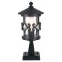 Lampă de podea HEREFORD BL12-BLACK 1x60W/E27 IP23 de la Elstead Lighting