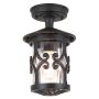 Lustră de tavan HEREFORD BL13A-BLACK 1x60W/E27 IP23 de la Elstead Lighting