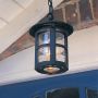 Lampă cu pendul HEREFORD BL21B-BLACK 1x60W/E27 IP43 de la Elstead Lighting