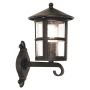 Aplique de perete HEREFORD BL22-G-BLACK 1x60W/E27 IP43 de la Elstead Lighting