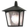 Aplique de perete YORK BL15-BLACK 1x60W/E27 IP23 de la Elstead Lighting