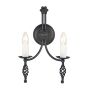 Aplique de perete BELFRY BY2-BLACK 2x60W/E14 de la Elstead Lighting