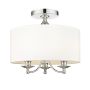 Lampă de tavan ABU DHABI C03466CH-WH 3x40W/E14 de la Cosmolight